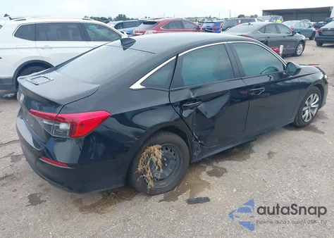 2023 Honda Civic Lx из США, поврежденный, VIN 2HGFE2F21PH568622